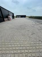 H klinkers grijs 330m2, Tuin en Terras, Tegels en Klinkers, Ophalen, Gebruikt, Klinkers, 10 m² of meer