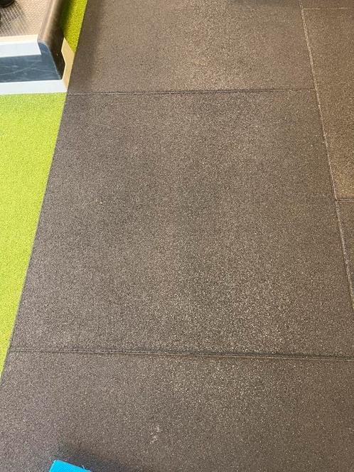 Rubberen matten, Sport en Fitness, Fitnessmaterialen, Zo goed als nieuw, Fitnessmat, Ophalen
