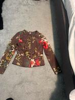 Kyra & Co Jasje Mosgroen Bloem Mt 36, Ophalen of Verzenden, Zo goed als nieuw, Jasje, Maat 36 (S)