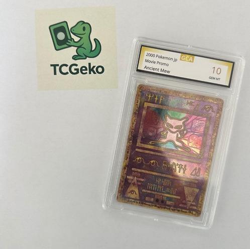 Mew ancient 2000 JPN movie promo graded 10, Hobby en Vrije tijd, Verzamelkaartspellen | Pokémon, Nieuw, Losse kaart, Ophalen of Verzenden