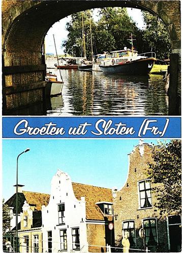 914264 Sloten Friesland 1976 Gelopen met postzegel beschikbaar voor biedingen