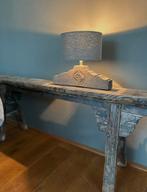 Klein poer lampje ornament lampenvoet India zonder kap, Huis en Inrichting, Lampen | Tafellampen, Ophalen of Verzenden