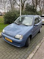 Fiat Seicento 1.1 2006 Blauw, Auto's, Fiat, Voorwielaandrijving, Stof, 4 cilinders, 17 €/maand