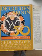 gedenkboek gouden regeringsjubileum Wilhelmina, Boeken, Ophalen, 20e eeuw of later, Gelezen