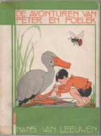 De avonturen van Peter en Poelek - Nans van Leeuwen - 1934, Gelezen, Ophalen of Verzenden, Fictie algemeen