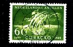 6. Nederlandse Antillen 1949. Curacao. Oud zeilschip, Postzegels en Munten, Postzegels | Nederlandse Antillen en Aruba, Verzenden