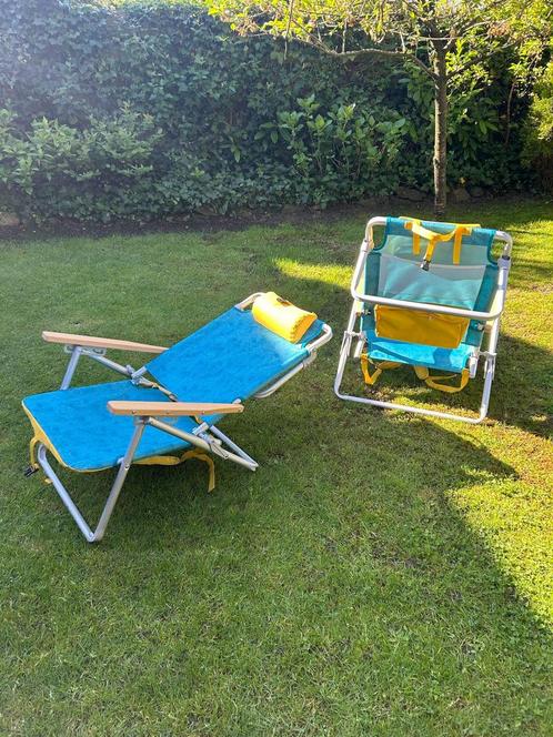 Luxe klapstoel.  Nieuw, Caravans en Kamperen, Kampeermeubelen, Nieuw, Campingstoel, Ophalen