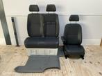 Stoel + bank Mercedes Sprinter W906('06-'18) +klaptafel leer, Gebruikt, Mercedes-Benz, Ophalen of Verzenden, Mercedes-Benz
