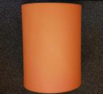 Oranje Katoenen Cilinder Lampenkap / Diameter 30 / Hoog 40, Huis en Inrichting, Lampen | Lampenkappen, Ophalen of Verzenden, Rond