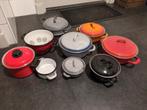 Pannen, Huis en Inrichting, Keuken | Potten en Pannen, Ophalen, Zo goed als nieuw, Overige materialen, Pannenset