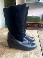 vintage jaren 80 leren laarzen maat 38, Kleding | Dames, Ophalen, Hoge laarzen, Zwart, Zo goed als nieuw