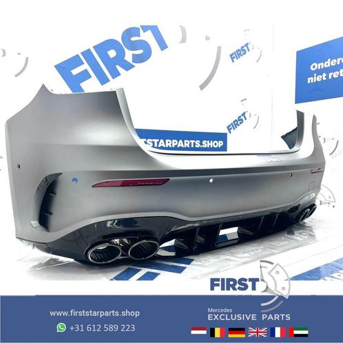 W177 A45 ACHTERBUMPER A KLASSE 2023 A45S AMG ZWART GRIJS WIT, Auto-onderdelen, Carrosserie en Plaatwerk, Bumper, Mercedes-Benz