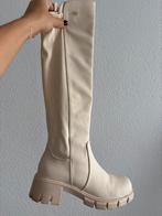CREME HIGH BOOTS, Kleding | Dames, Schoenen, Hoge laarzen, Beige, Ophalen of Verzenden, Gedragen