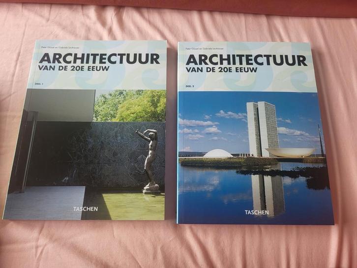 Architectuur van de 20e Eeuw - Taschen (2 delen), Boeken, Kunst en Cultuur | Architectuur, Gelezen, Architectuur algemeen, Ophalen of Verzenden
