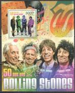 Rolling Stones - Centrafricaine 2012 - Postfris I, Postzegels en Munten, Postzegels | Thematische zegels, Overige thema's, Verzenden