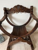 Antieke Leeuwenkop stoel te koop, Antiek en Kunst, Antiek | Meubels | Stoelen en Banken, Ophalen