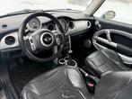 Mini 1.6 16V Cooper 2003 Zwart, Auto's, Voorwielaandrijving, 15 km/l, 4 cilinders, 4 stoelen