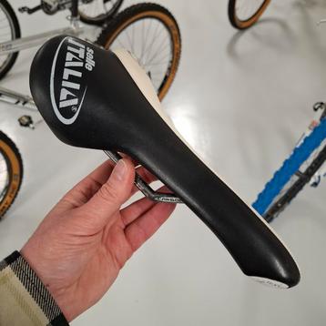 Selle Italia TurboMatic MTB/Race zadel Carbon rails zwartwit beschikbaar voor biedingen