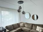 Luxe hanglamp met 3 glazen bollen, Ophalen of Verzenden, Zo goed als nieuw, 75 cm of meer