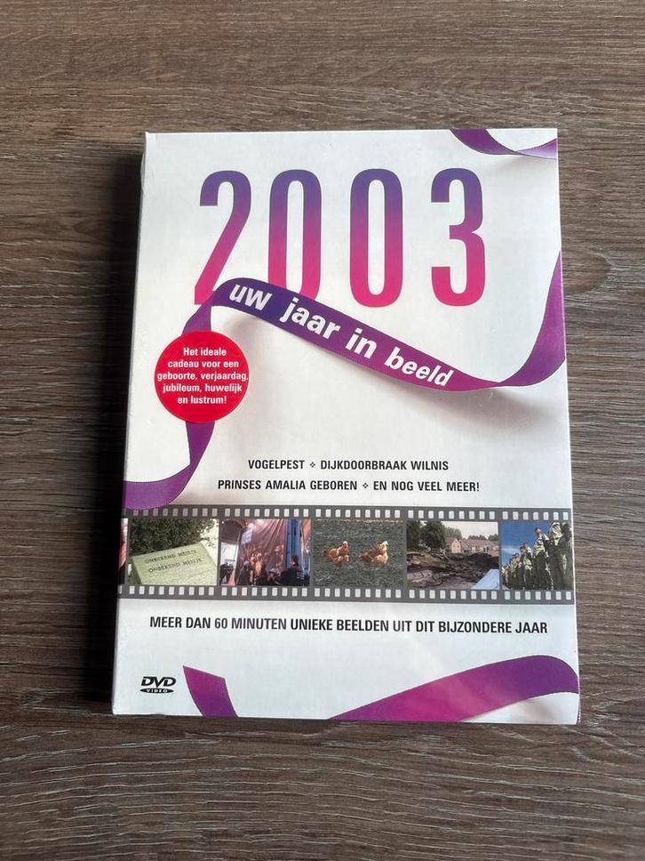 DVD 2003: Uw Jaar in Beeld - Tijdcapsule, Cd's en Dvd's, Dvd's | Documentaire en Educatief, Nieuw in verpakking, Politiek of Geschiedenis