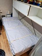 bed opklapbaar in kast  logeer bed gasten. Nieuw matras, Ophalen, Gebruikt, Eenpersoons, 80 cm