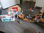Lego Mario starterset + Bowsers piratenschip + frozen world, Kinderen en Baby's, Speelgoed | Duplo en Lego, Gebruikt, Ophalen