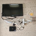 Philips TV 32 inch + muurbeugel + satelliet ontvanger + hdmi, Ophalen, Gebruikt, Philips