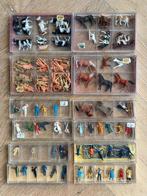 12 doosjes Preiser poppetjes en dieren voor de treinbaan H0, Overige merken, Gelijkstroom of Wisselstroom, Overige typen, Ophalen of Verzenden