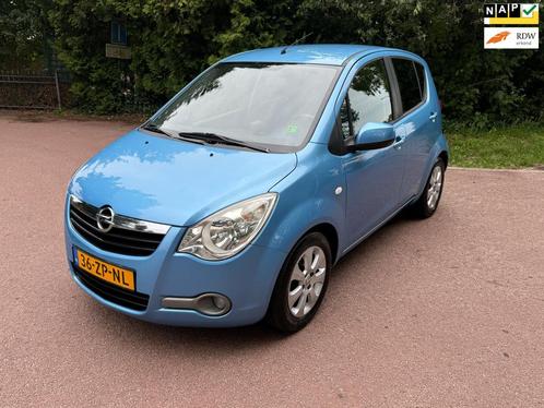 Opel Agila 1.2 Enjoy / Airco / NAP / Apk / Aux / Lm /, Auto's, Opel, Bedrijf, Te koop, Agila, ABS, Airbags, Airconditioning, Boordcomputer