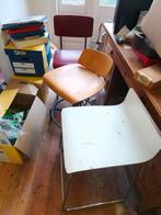 Vintage Design Stoelen: Gispen, Arper, Eiermann, Ophalen, Gebruikt, Drie, Vintage Design
