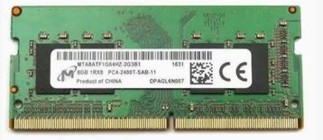 8GB DDR4 1x8GB Micron SODIMM 1Rx8 PC4- getest en werken beschikbaar voor biedingen