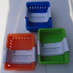 PLASTIC KORFJES 3 KLEUREN SET 3 STUKS NIEUW, Huis en Inrichting, -, -, Nieuw, Ophalen of Verzenden