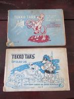 MARTEN TOONDER Stripboek Tekko Taks deel 1 en 2 zie beschr, Eén stripboek, Ophalen of Verzenden, Gelezen