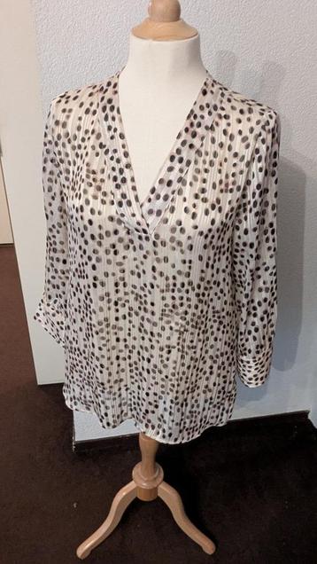 Stippeltjes blouse top - Comma - maat 42 beschikbaar voor biedingen