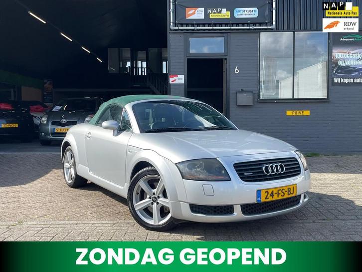 Audi TT Roadster 1.8 5V Turbo Quattro|2e Eig|Airco|224PK|NAP, Auto's, Audi, Bedrijf, Te koop, TT, 4x4, ABS, Airbags, Airconditioning