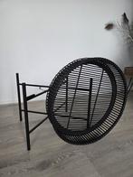 Leuk bamboo tafeltje van Xenos, Huis en Inrichting, Ophalen, Rond, Minder dan 55 cm, 45 tot 60 cm