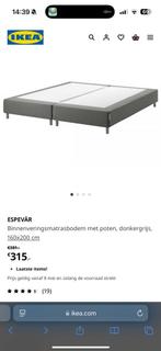 Boxspring ikea met witte hoes, Huis en Inrichting, Slaapkamer | Bedden, Ophalen, Eenpersoons, Wit, Zo goed als nieuw