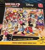 Wasgij puzzle mickey’s party! 1000st, Ophalen of Verzenden, Zo goed als nieuw