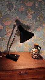 Hala lamp Zeist, zwart met chroon, Huis en Inrichting, Lampen | Tafellampen, Ophalen of Verzenden, Metaal, Fifties/ Sixties, Minder dan 50 cm