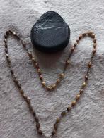 Antieke Art Deco Rozenkrans zilver Lourdes France &  Etui, Ophalen of Verzenden