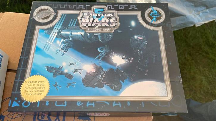 Babylon 5 Wars 2nd Edition (1999) – compleet, Hobby en Vrije tijd, Gezelschapsspellen | Bordspellen, Zo goed als nieuw, Verzenden