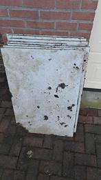 9 Vloertegels 60x90 cm, Doe-het-zelf en Verbouw, Metalen, Ophalen, Gebruikt, Overige metalen