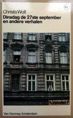 Christa Wolf - Dinsdag de 27ste september en andere verhalen, Ophalen of Verzenden, Gelezen, Europa overig
