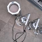 Par 64 led 10mm 4 stuks als nieuw, Muziek en Instrumenten, Ophalen of Verzenden, Zo goed als nieuw, Licht, Kleur