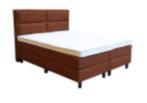 Boxspring Kopenhagen 180 x 200 cm roest, Huis en Inrichting, Overige kleuren, Ophalen of Verzenden, 180 cm, 200 cm