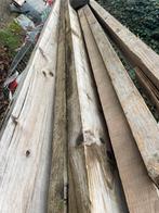 Houten balken/ Onderslagen +_ 50 meter, Ophalen of Verzenden, Gebruikt, 250 cm of meer, Balken