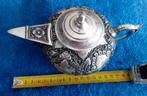 Antieke zilveren 800  (390,7 gram) trekpot Djocja ca.1920, Antiek en Kunst, Ophalen of Verzenden, Zilver