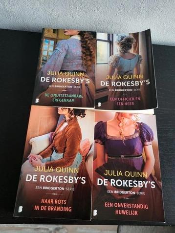 Rokesby's - Julia Quinn -  deel 1 t/m 4 complete serie  beschikbaar voor biedingen