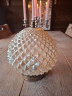 Antieke Plafonnière uit de Jaren 60 (dennenappel), Gebruikt, Overige kleuren, Ophalen of Verzenden, Minder dan 25 cm