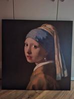 Canvas Het meisje met de parel, Antiek en Kunst, Kunst | Schilderijen | Klassiek, Ophalen